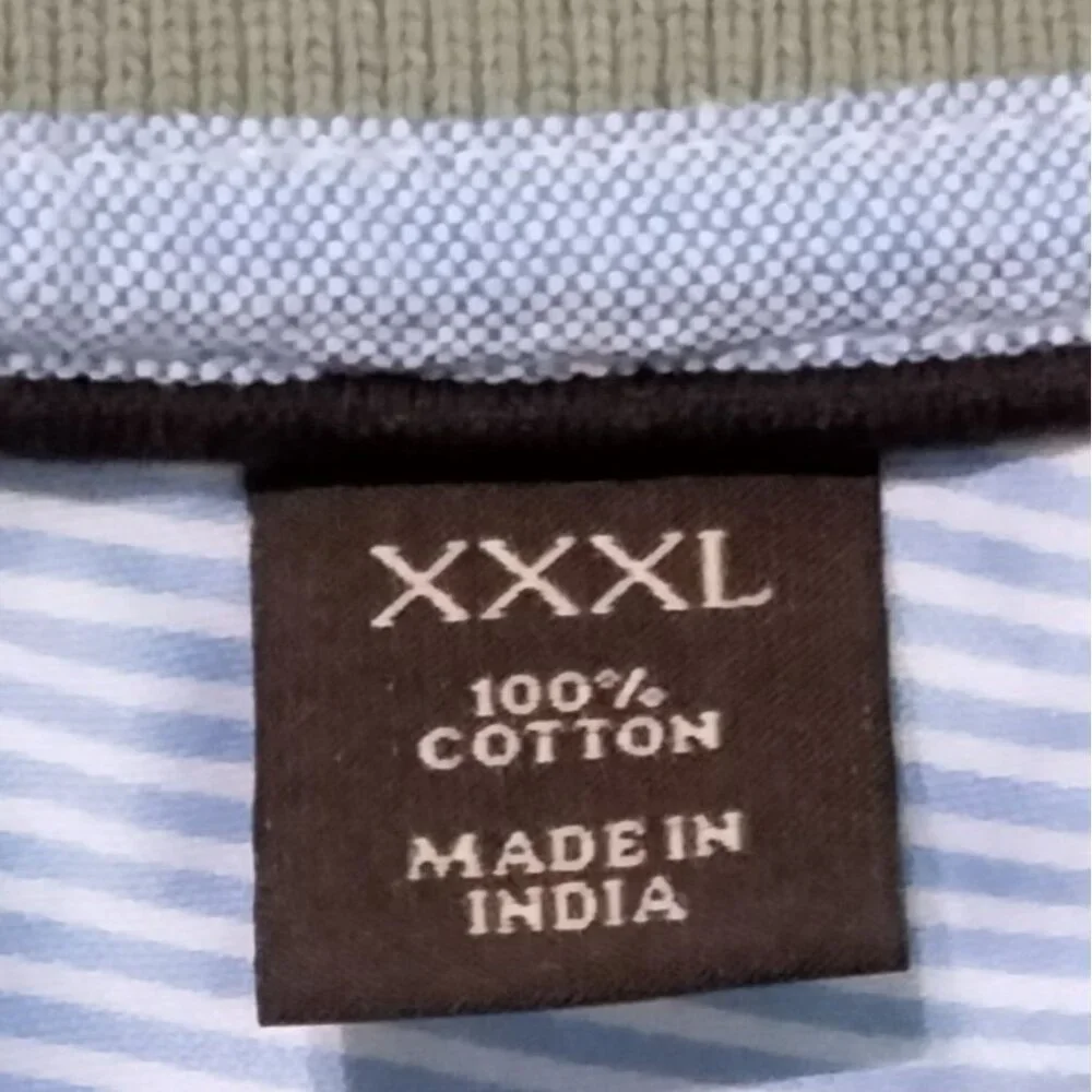 Tasso Elba Mens Size XXXL Polo Shirt Olive Casual Outfit Versatile Style - Picture 7 of 8